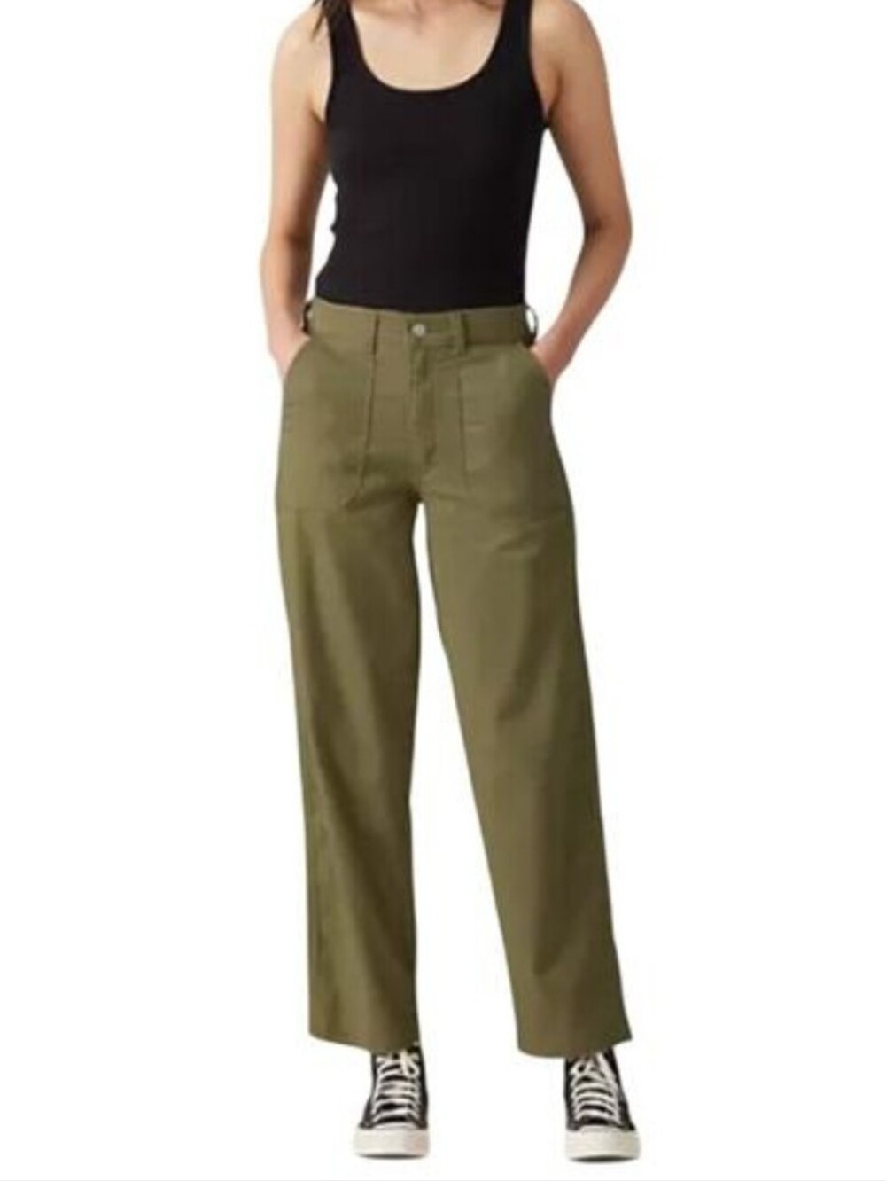 Levis Cropped Utility Pants